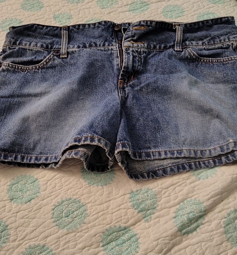 Women's Blue Denim Shorts